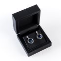 Estuche de madera para pendientes color negro 70x70x36 mm CU-2-N