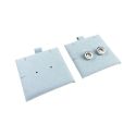 Taco de microfibra azul cielo para pendientes de joyería y bisutería. T-M1-AC