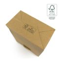 Bolsa de papel ecológica FSC kraft para joyería, bisutería y relojería FE-B-M-K