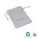 Bolsa textil de algodón para joyería, bisutería y joyas C-302-G