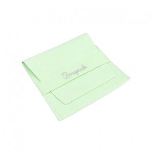 Bolsa textil de microfibra color menta para joyería y bisutería 79x79 mm M-402-ME