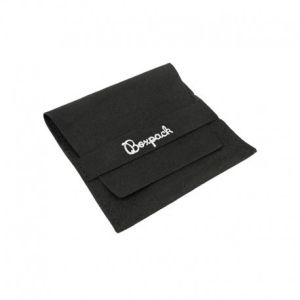 Bolsa textil de microfibra color negro para joyería y bisutería 79x79 mm M-402-N