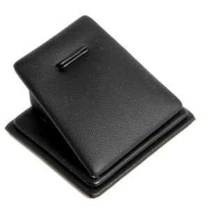 Expositor negro de polipiel para colgante de joyería, bisutería y joyas DP-4-N