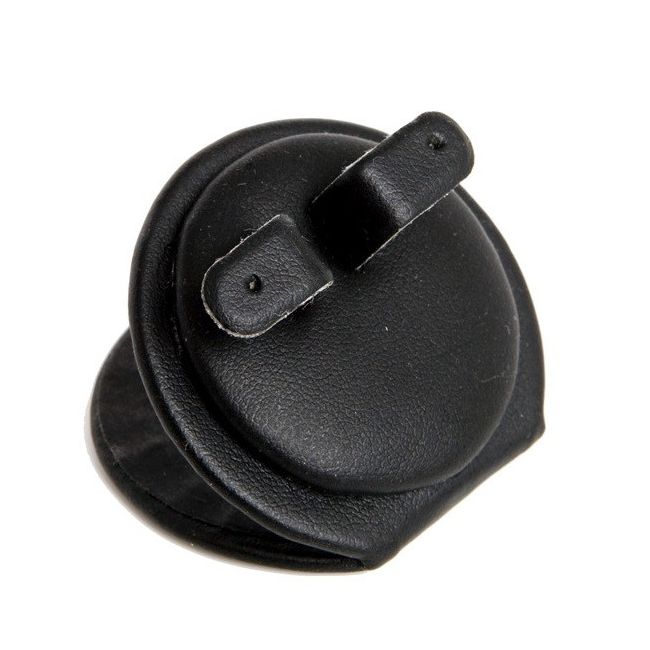 Expositor negro de polipiel para pendientes de joyería, bisutería y joyas DP-6-N