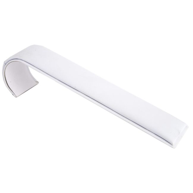 Expositor blanco de polipiel para pulsera de joyería, bisutería y joyas DP-9-B