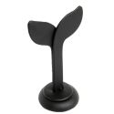 Expositor negro de polipiel para pendientes de joyería, bisutería y joyas DP-11-N
