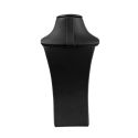 Expositor negro de polipiel para collar de joyería, bisutería y joyas DP-S-N