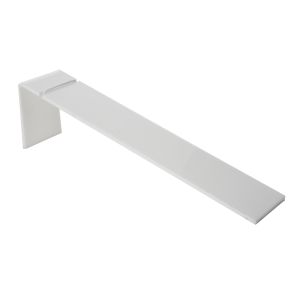 Expositor blanco de plástico para pulsera de joyería, bisutería y joyas D-7-B