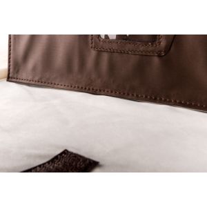 Manta expositora enrollable marrón para joyería, bisutería y joyas MJ-1-M