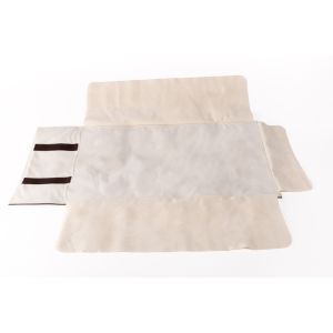 Manta expositora enrollable marrón para joyería, bisutería y joyas MJ-1-M