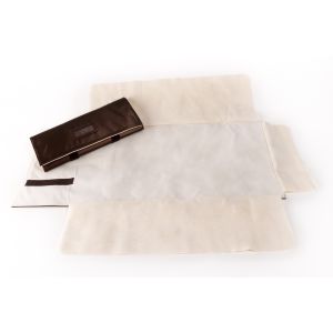 Manta expositora enrollable marrón para joyería, bisutería y joyas MJ-1-M