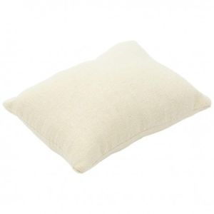 Expositor forrado en lino beige para pulsera, brazalete o reloj de joyería, bisutería y joyas EL-4-BE