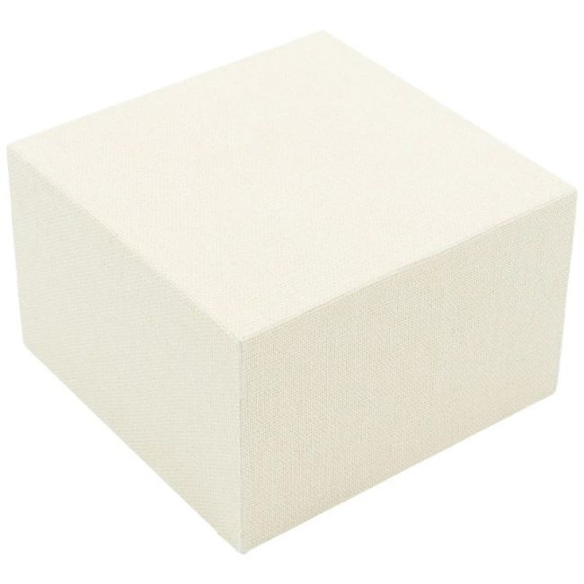 Expositor forrado en lino beige universal de joyería, bisutería y joyas EL-7-BE