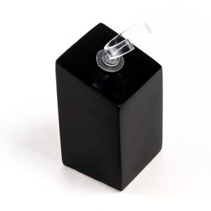 Expositor negro de madera lacada para anillo de joyería bisutería y joyas ML-2-B