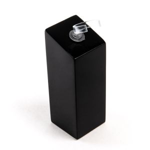 Expositor negro de madera lacada para anillo de joyería bisutería y joyas ML-3-N