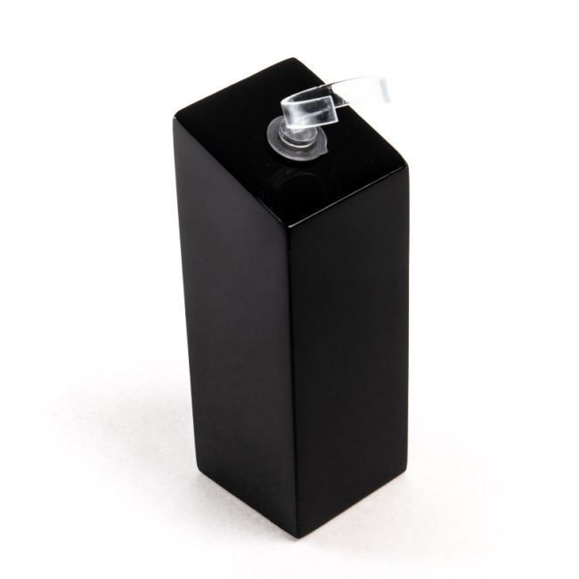 Expositor negro de madera lacada para anillo de joyería bisutería y joyas ML-3-N