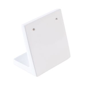 Expositor blanco de madera lacada para pendientes de joyería bisutería y joyas ML-5-B