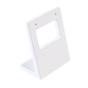 Expositor blanco de madera lacada para pendientes de joyería bisutería y joyas ML-6-B