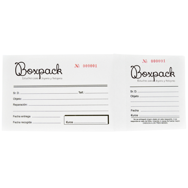 Sobre para arreglos o compostura personalizable 235x100 mm SC-235-P