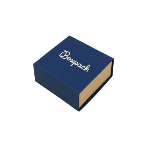 Caja de cartón para pendientes color azul 48x48x23 mm SL-40-A-K