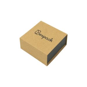 Caja de cartón para pendientes color kraft 48x48x23 mm SL-40-K-N
