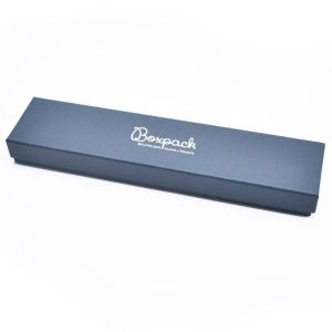 Caja de cartón pulsera 233x53x27 mm color azul ep-51