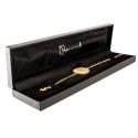 Estuche polipiel negro para pulsera 219x55x22 mm. C-5-PE