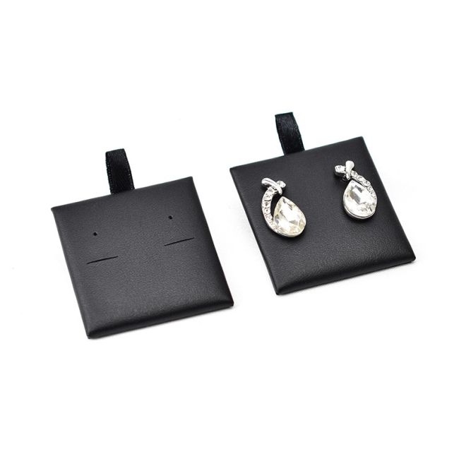 Taco para pendientes de joyería, bisutería color negro para bandeja T-24PO-N
