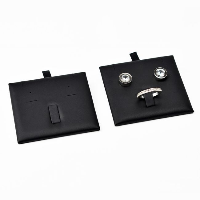 Taco para conjunto de joyería, bisutería color negro para bandeja grande T-12J-N