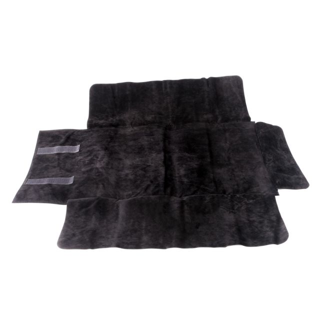 Manta expositora enrollable negra para joyería, bisutería y joyas MJ-1-N