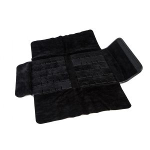 Manta expositora enrollable negro para joyería, bisutería y joyas MJ-5-N