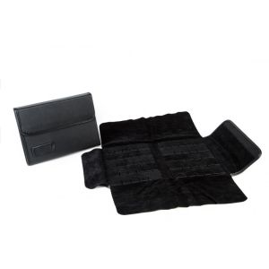 Manta expositora enrollable negro para joyería, bisutería y joyas MJ-5-N