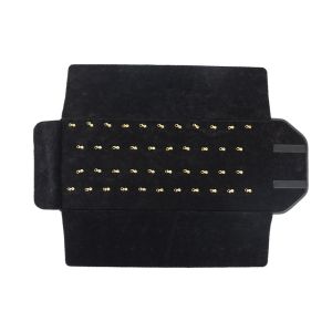 Manta expositora enrollable negra para joyería, bisutería y joyas MJ-8-N