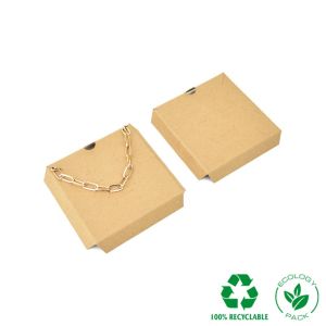 Interior Eco kraft para conjunto y colgante 55x55x13 mm IC-PF2