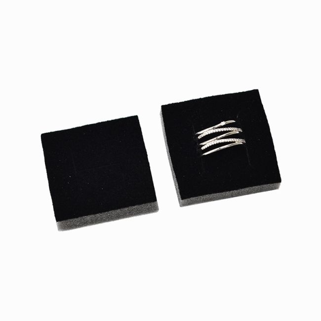 ESPUMA PARA PENDIENTES COLOR NEGRO 45x45 mm IE-42-N