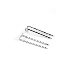 Pinchos para sujetar colgantes o cadenas color plata tamaño 16mm