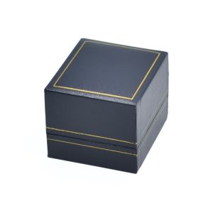 Estuche polipiel azul para anillo 47x53x40 mm. J-06-S-A