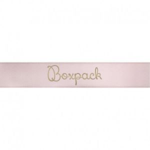 Cinta de satén personalizada de 25 mm de ancho para joyería y bisutería