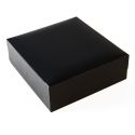 Estuche polipiel negro para colgante 87x91x30 mm. C-4-C