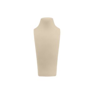 Peto busto display personalizado en nappa para joyeria bisuteria y joyas cd-c101-np-22