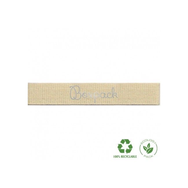 Cinta de algodón personalizada stamping de 15 mm de ancho para joyería y bisutería