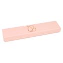 Caja de cartón rosa pulsera extendida de joyería bisutería y joyas 233x53x27 mm. RS-51