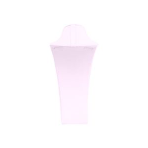 Peto busto display personalizado en microfibra para joyeria bisuteria y joyas cd-c103-mf-97