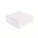 Estuche polipiel blanco para colgante 87x91x30 mm. FR-4-C-B