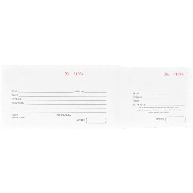 Sobre para arreglos o compostura anónimo 235x100 mm SC-235-A